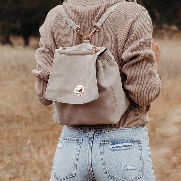 JANINE BACKPACK - DOVE GREY - Picture 3 of 6